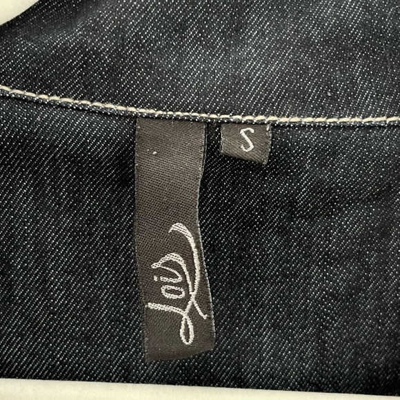 LOIS ladies Small denim jacket top - Picture 2 of 4